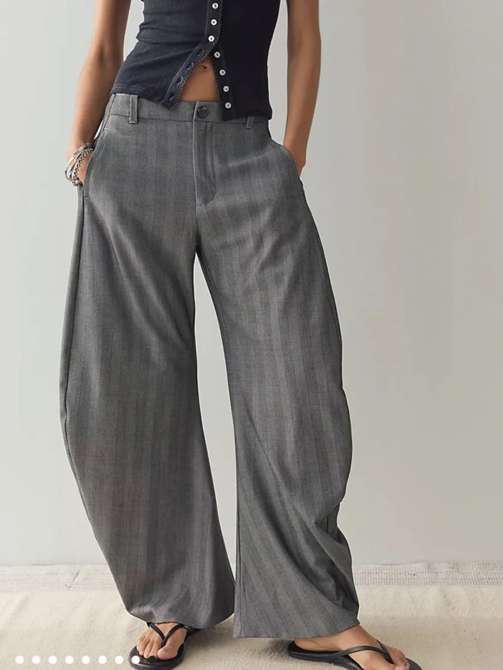 Free People Spotlight Menswear Barrel Trousers